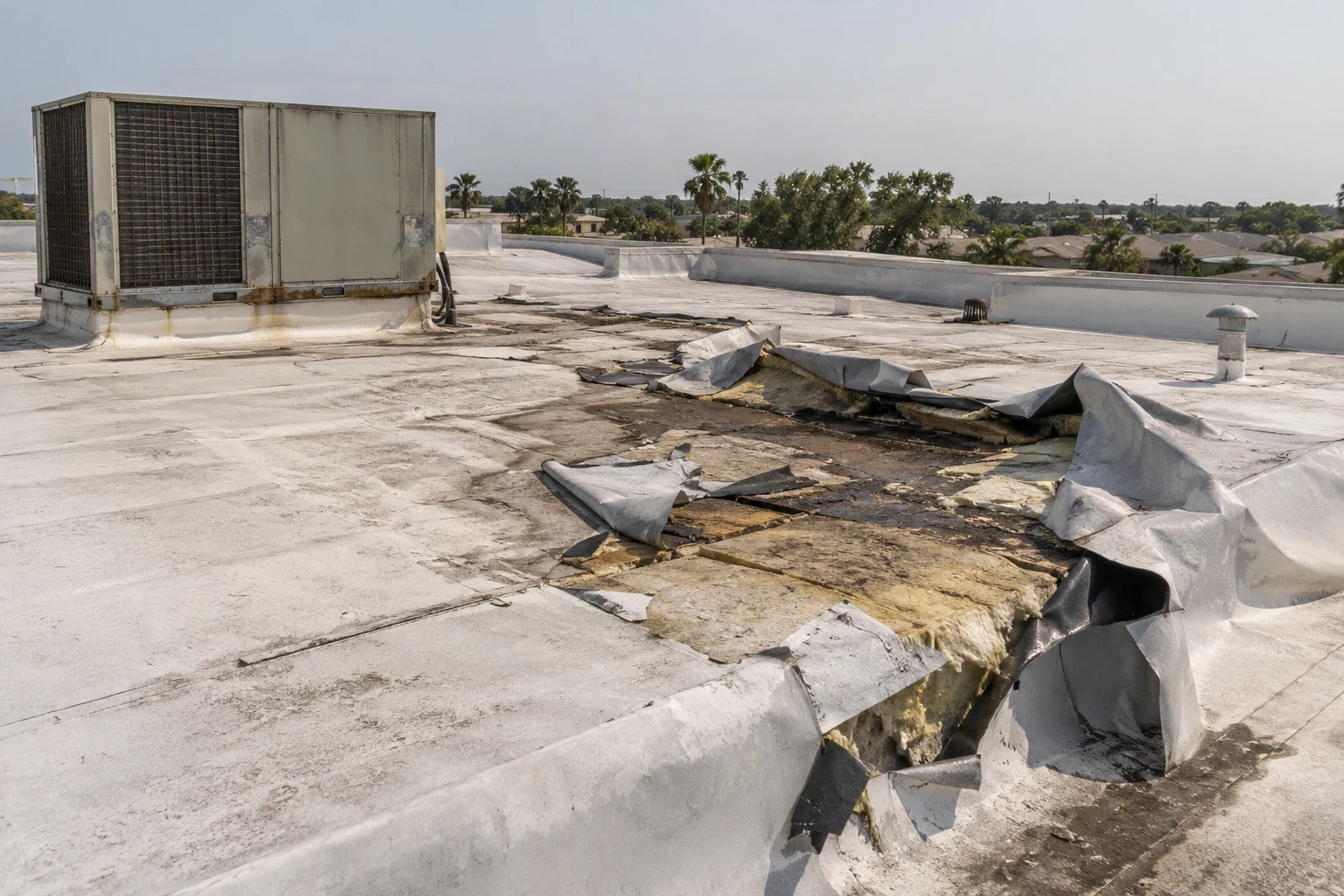Hurricane Damage Roof Repair in Cape Coral, FL