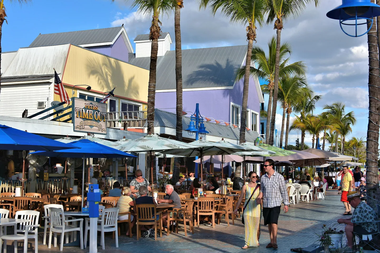 Commercial Roofing at Times Square, Fort Myers Beach, FL