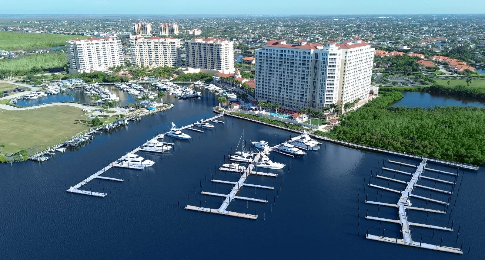 Commercial Roofing at Tarpon Point Marina, Cape Coral, FL